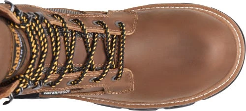Carolina Boots: Men's CA7830 Brown Composite Toe 8" Cancellor Waterproof Work Boot 6 Carolina Boots: Men's CA7830 Brown Composite Toe 8" Cancellor Waterproof Work Boot - Image 6