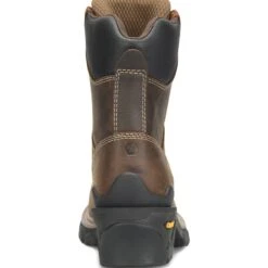 Carolina Boots: Men's CA7837 Brown Composite Toe 8" Capacity Cardinal Waterproof Logger Work Boot -Boots Hub Shop ca7837 500xauto heeledit