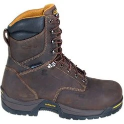 Carolina Boots: Men's Waterproof EH CA8021 Insulated Work Boots -Boots Hub Shop ca8521st carolinao 01