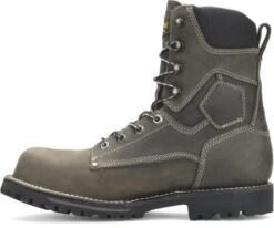 Carolina Boots: Men's CA8532 Grey 8” Waterproof Composite Toe Work Boots 9 Carolina Boots: Men's CA8532 Grey 8” Waterproof Composite Toe Work Boots -Boots Hub Shop ca8532 500xauto instep