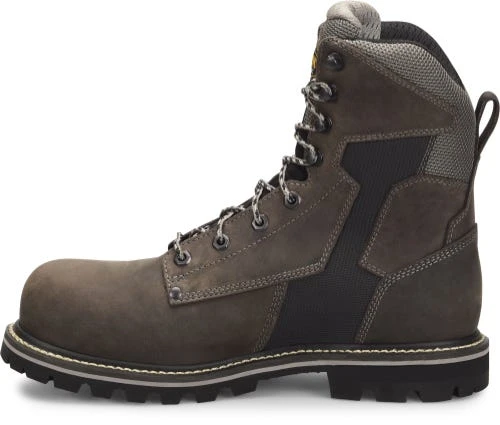 Carolina Boots: Men's CA8542 I-Beam Steeple Gray 8" Waterproof Carbon Composite Toe Boot 2 Carolina Boots: Men's CA8542 I-Beam Steeple Gray 8" Waterproof Carbon Composite Toe Boot - Image 2