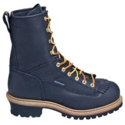 Carolina Boots: Men's Waterproof CA8825 Lug Sole EH Logger Boots -Boots Hub Shop ca9825 carolinao 01 1