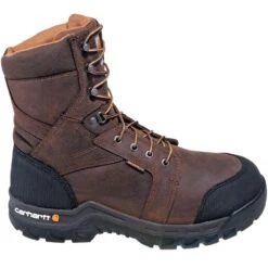Carhartt Boots: Men's CMF8389 Composite Toe Waterproof Insulated EH Boots -Boots Hub Shop carhartt cmp8389 o 01