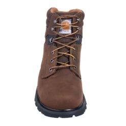 Carhartt Boots: Men's CMW6174 Brown 6-Inch Non-Safety Toe Work Boots -Boots Hub Shop carhartt cmw6274 f 01 1