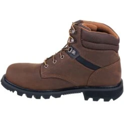 Carhartt Boots: Men's CMW6174 Brown 6-Inch Non-Safety Toe Work Boots -Boots Hub Shop carhartt cmw6274 i 01 1