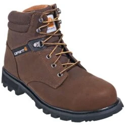 Carhartt Boots: Men's CMW6174 Brown 6-Inch Non-Safety Toe Work Boots -Boots Hub Shop carhartt cmw6274 p 01 1