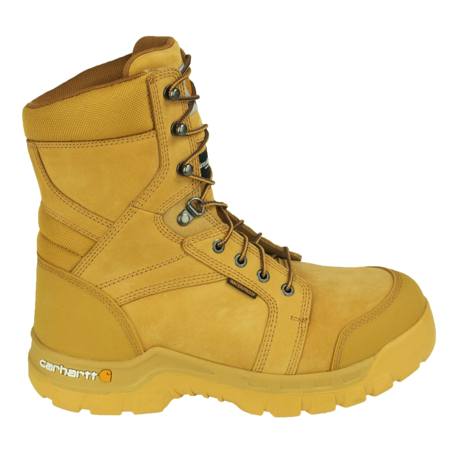 Carhartt Boots: Men's Wheat CMF8058 Insulated Work Boots 4 Carhartt Boots: Men's Wheat CMF8058 Insulated Work Boots - Image 4