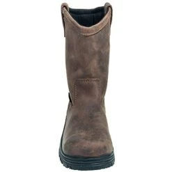 Carolina Boots: Men's Brown CA2533 Composite Toe Wellington EH Work Boots -Boots Hub Shop carolina ca2533 f 01