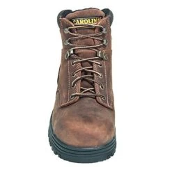 Carolina Boots: Men's Brown CA3526 Steel Toe Waterproof Slip-Resistant EH Boots -Boots Hub Shop carolina ca3526 f 01