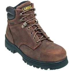 Carolina Boots: Men's Brown CA3526 Steel Toe Waterproof Slip-Resistant EH Boots -Boots Hub Shop carolina ca3526 p 01