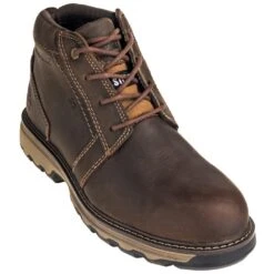 Caterpillar Shoes: Men's 90715 Steel Toe Parker ESD Dark Beige Chukka Work Shoes 11 Caterpillar Shoes: Men's 90715 Steel Toe Parker ESD Dark Beige Chukka Work Shoes -Boots Hub Shop cat 90715 p 01
