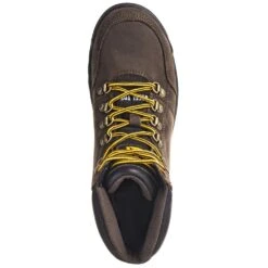 Caterpillar Boots: Men's P90803 Steel Toe EH Outline Seal Brown Work Boots -Boots Hub Shop cat 90803 t 01