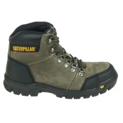 Caterpillar Boots: Men's Outline Grey 90802 EH Steel Toe Boots -Boots Hub Shop cat p90802 3