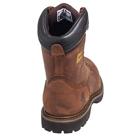 Chippewa Boots: Men's Brown 55069 Steel Toe Waterproof Insulated EH Work Boots 7 Chippewa Boots: Men's Brown 55069 Steel Toe Waterproof Insulated EH Work Boots - Image 7