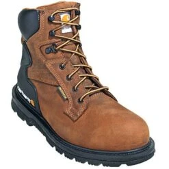 Carhartt Boots: Men's Safety Toe Waterproof Bison Harness Work Boots CMW6220 -Boots Hub Shop cmw6200st carharttp 01 1
