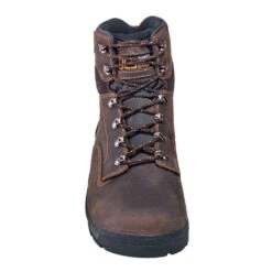 Danner Boots: Men's 12433 Waterproof EH Brown 6-Inch Slip-Resistant Boots -Boots Hub Shop danner 12433 f 01