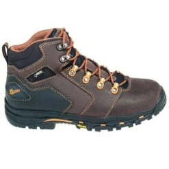 Danner Boots: Men's 13858 Brown Waterproof Vicious Work Boots -Boots Hub Shop danner 13858 o 01 1