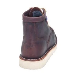 Danner Boots: Men's Brown 15552 EH American-Made Bull Run Boots -Boots Hub Shop danner 15552 b 01