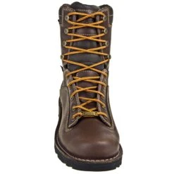 Danner Boots: Men's 17305 Brown Quarry USA Made Waterproof Boots -Boots Hub Shop danner 17305 f 01
