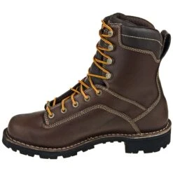Danner Boots: Men's 17305 Brown Quarry USA Made Waterproof Boots -Boots Hub Shop danner 17305 i 01