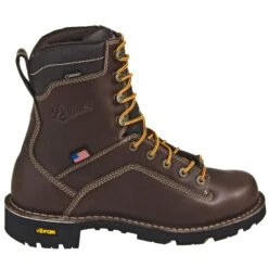 Danner Boots: Men's 17305 Brown Quarry USA Made Waterproof Boots -Boots Hub Shop danner 17305 o 01