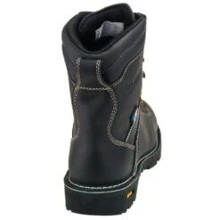 Danner Boots: Men's 17311 Black American-Made EH Waterproof Alloy Toe Boots -Boots Hub Shop danner 17311 b 01
