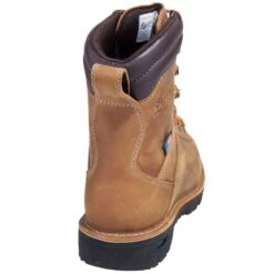 Danner Boots: Men's 17319 Brown Waterproof USA-Made EH Insulated Quarry Boots -Boots Hub Shop danner 17319 b 01