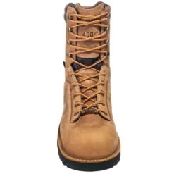 Danner Boots: Men's 17321 Brown Safety Toe USA Made 400G NMT Boots -Boots Hub Shop danner 17321 f 01