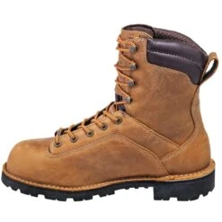 Danner Boots: Men's 17321 Brown Safety Toe USA Made 400G NMT Boots -Boots Hub Shop danner 17321 i 01