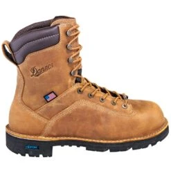 Danner Boots: Men's 17321 Brown Safety Toe USA Made 400G NMT Boots -Boots Hub Shop danner 17321 o 01