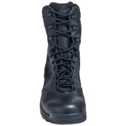 Danner Boots: Men's 28012 Black Waterproof Kinetic Side Zip 8 Inch Leather Boots -Boots Hub Shop danner 28012 f 01