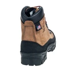 Danner Boots: Men's 37440 USA-Made Brown Waterproof Crater Rim Hiking Boots -Boots Hub Shop danner 37440 b 01