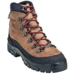 Danner Boots: Men's 37440 USA-Made Brown Waterproof Crater Rim Hiking Boots -Boots Hub Shop danner 37440 p 01