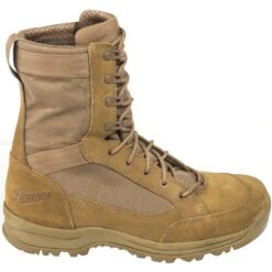 Danner Boots: Men's 55316 Tan 8-Inch Leather/Nylon Military Style Coyote Work Boots 10 Danner Boots: Men's 55316 Tan 8-Inch Leather/Nylon Military Style Coyote Work Boots -Boots Hub Shop danner 55316 o 01 1
