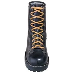 Danner Boots: Men's Black 11500 USA-Made EH Waterproof Super Rain Forest Boots -Boots Hub Shop danner no f 01