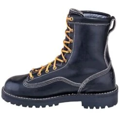 Danner Boots: Men's Black 11500 USA-Made EH Waterproof Super Rain Forest Boots -Boots Hub Shop danner no i 01