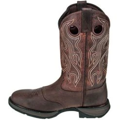 Durango Boots: Men's12 Inch Round Toe Leather Cowboy Boots DB5474 -Boots Hub Shop db5474 rockyi 01