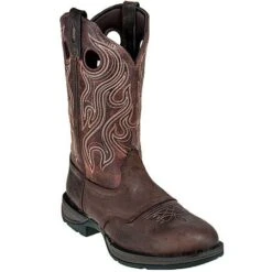 Durango Boots: Men's12 Inch Round Toe Leather Cowboy Boots DB5474 -Boots Hub Shop db5474 rockyp 01