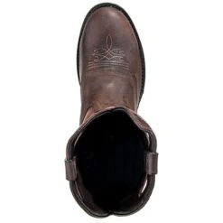 Durango Boots: Men's12 Inch Round Toe Leather Cowboy Boots DB5474 -Boots Hub Shop db5474 rockyt 01