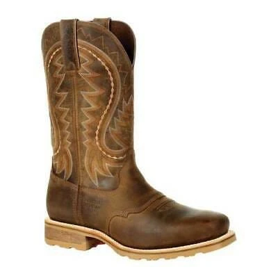Durango Boots: Men's DDB0297 Brown Maverick Pro Steel Toe Waterproof Pull On Square Toe Work Boot 8 Durango Boots: Men's DDB0297 Brown Maverick Pro Steel Toe Waterproof Pull On Square Toe Work Boot - Image 8