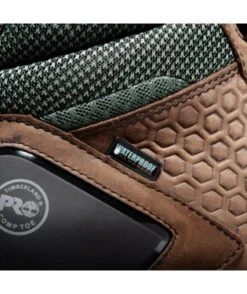 Timberland Pro Boots: Men's A1ZRC Brown Green Reaxion Composite Toe Waterproof Hiker -Boots Hub Shop detail tb0a1zrc 214 a 6