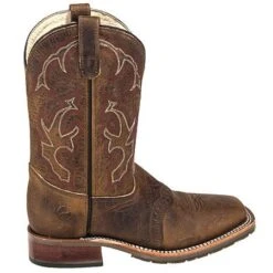 Double H Boots: Men's DH3560 Square Toe USA-Made 11-Inch Cowboy Boots 10 Double H Boots: Men's DH3560 Square Toe USA-Made 11-Inch Cowboy Boots -Boots Hub Shop dh3560 hho 01