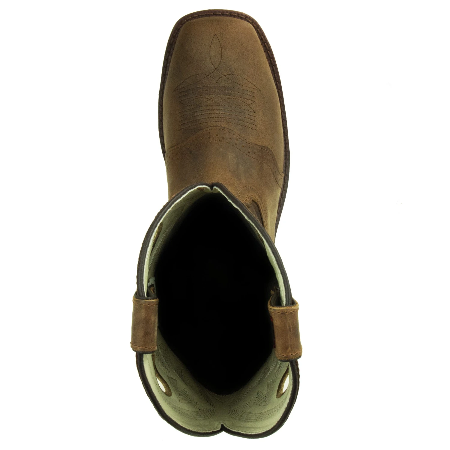 Double H Boots: ICE Composite Toe Men's DH6134 Brown Ropers 2 Double H Boots: ICE Composite Toe Men's DH6134 Brown Ropers - Image 2