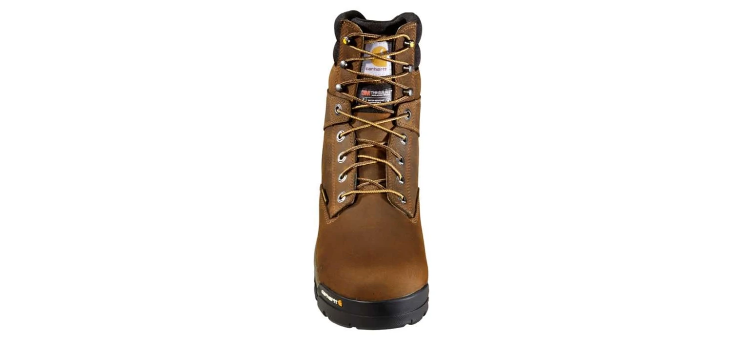 Carhartt Boots: Men's CME8347 Brown Oil Tanned Ground Force 8-Inch Composite Toe Work Boot 4 Carhartt Boots: Men's CME8347 Brown Oil Tanned Ground Force 8-Inch Composite Toe Work Boot - Image 4