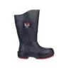 Tingley Boots: Unisex 26256 Blue Red Flite Composite Toe PVC Rubber Boots