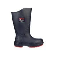 Tingley Boots: Unisex 26256 Blue Red Flite Composite Toe PVC Rubber Boots