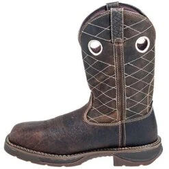 Durango Boots: Men's DB4354 Composite Toe EH Brown Cowboy Work Boots -Boots Hub Shop durango db4354 i 01