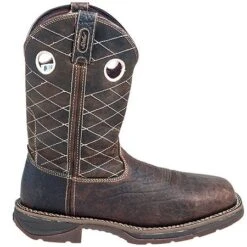 Durango Boots: Men's DB4354 Composite Toe EH Brown Cowboy Work Boots -Boots Hub Shop durango db4354 o 01