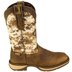 Durango Boots: Men's Desert Camo DDB0166 Rebel Western Pull-On Boots -Boots Hub Shop durango ddb0166 o 01