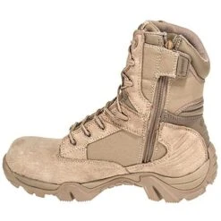 Bates Boots: Men's Tan EH 2276 Water-Resistant Composite Toe Military Boot -Boots Hub Shop e02276st batesi 01 2